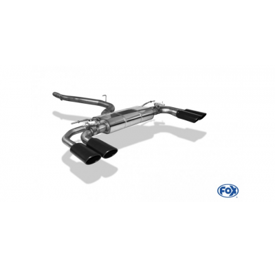 CUPRA Formentor 4x4 medio sistema de catalizador - 2x106x71 tipo 32 esmalte negro derecho / izquierdo