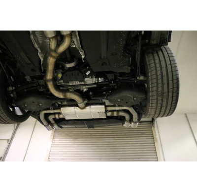 CUPRA Formentor 4x4 - Silenciador final VZ5 con 2 escapes válvula Fox exhaust