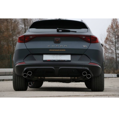 CUPRA Formentor 4x4 - Silenciador final VZ5 con 2 escapes válvula Fox exhaust