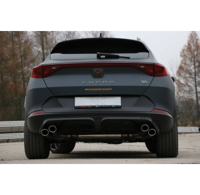 CUPRA Formentor 4x4 - Silenciador final VZ5 con 2 escapes válvula Fox exhaust
