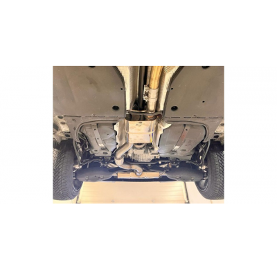 Cupra Formentor KM7 - 4x4 Escape deportivo salida derecha/izquierda con silenciador delantero - salidas de escape invisibles