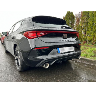 Cupra Leon 4x2 - Silenciador KL Final derecho/izquierdo - 1x100 tipo 2 Fox exhaust