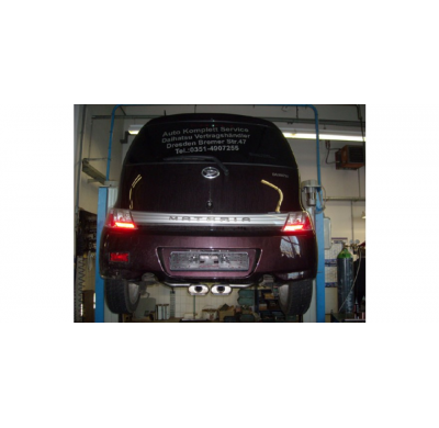 Escape FOX Daihatsu Materia escape final center - 2x150x70 53 center