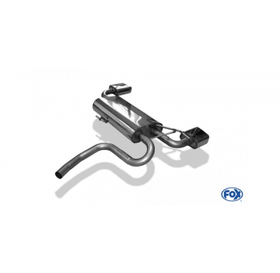 Escape FOX Dacia Duster 4x4 escape final cross exit duplex - 145x65 type 59 duplex