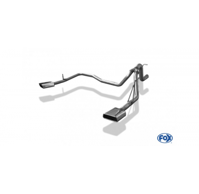 Escape FOX Dodge Nitro Tail pipe system duplex - 145x65 59 duplex