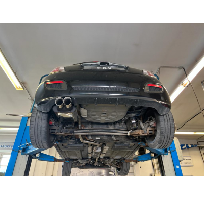 Silenciador final Fiat 500/500C - 2x80 tipo 25 Fox exhaust