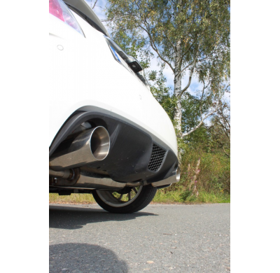 Escape FOX Fiat 500 Abarth escape final cross exit left right - 1x100 25 duplex