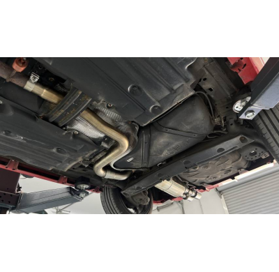 Ford Fiesta MK8 ST - Sistema JHH de OPF con válvula de escape Fox exhaust