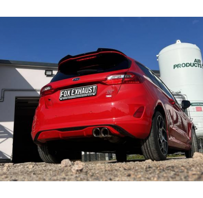 Ford Fiesta MK8 ST - Sistema JHH de OPF con válvula de escape Fox exhaust