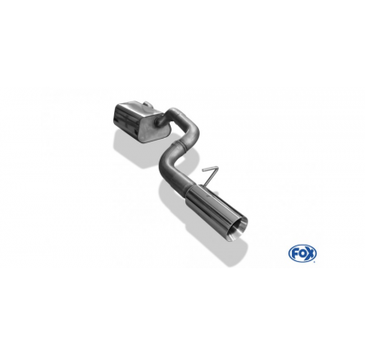 Escape FOX Ford Focus II hatchback Escape Final Ø63,5mm - 1x90 24