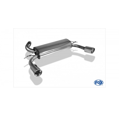 Escape FOX Ford Focus II ST escape final cross salida duplex - 1x100 17 duplex