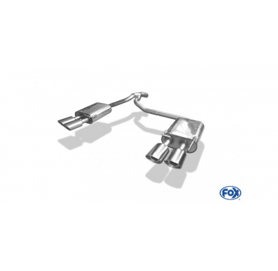 Escape FOX Ford Mondeo IV notchback escape final duplex - 2x106x71 33 right/right