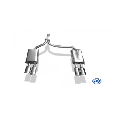 Escape FOX Ford Mondeo IV notchback escape final duplex - 2x106x71 33 right/right