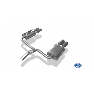 Escape FOX Ford Mondeo IV notchback escape final duplex - 2x106x71 33 right/right