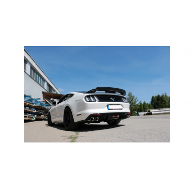 Ford Mustang VI Coupé y Cabrio - 4/6/8 - Escape deportivo Zylinder derecho/izquierdo sin válvula de escape - 2x100 tipo 25 derec