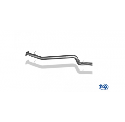 Escape FOX Ford Kuga II - 4x4 escape final salida duplex - 1x100 17 duplex