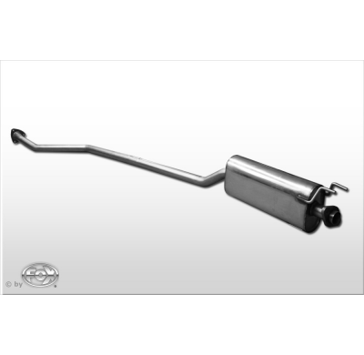 Escape FOX Honda Civic VI Coupé escape delantero