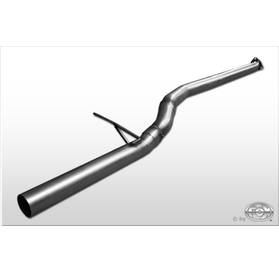 Escape FOX Honda Accord VII CL7 supresor escape delantero 2-teilig