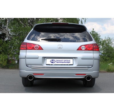 Escape FOX Honda Accord VIII CM1 Tourer escape final salida duplex - 1x100 16 duplex