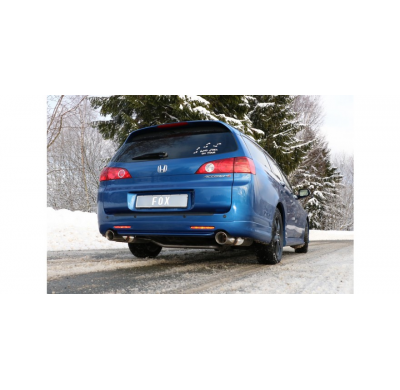 Escape FOX Honda Accord VIII type CM2 Tourer escape final duplex - 1x100 type 25 duplex