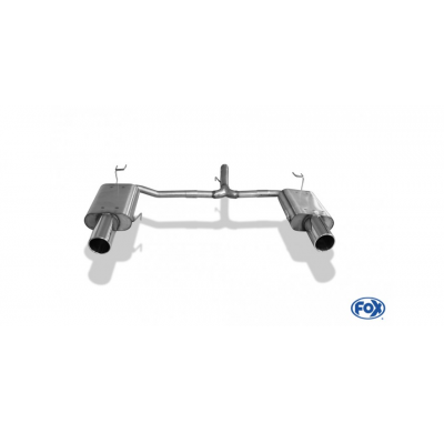 Escape FOX Honda Accord IX CU1 - sedan & Tourer escape final duplex - 1x100 17 duplex