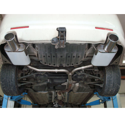 Escape FOX Honda Accord IX CU2 sedan & Tourer escape final duplex - 1x114 12 duplex