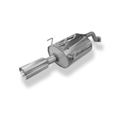Silenciador trasero de salida única para Honda Civic 6 - Coupé EJ6 - 1x100 Tipo 24 Fox exhaust