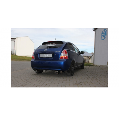 Escape FOX Kia Rio II escape final salida duplex - 135x80 53 duplex