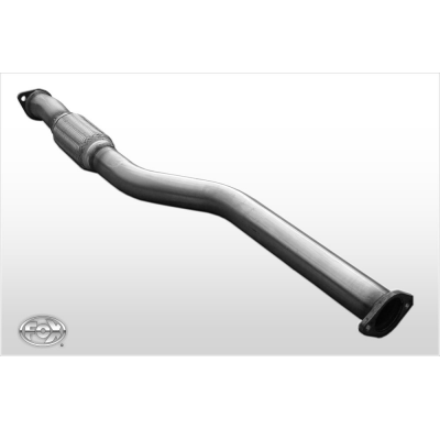 Escape FOX Hyundai Coupe GK tubo conexion delantero con flexible Ø63,5