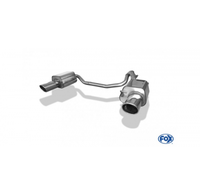 Escape FOX Hyundai Coupe GK - 2,7l V6 escape final duplex - 129x106 32 duplex