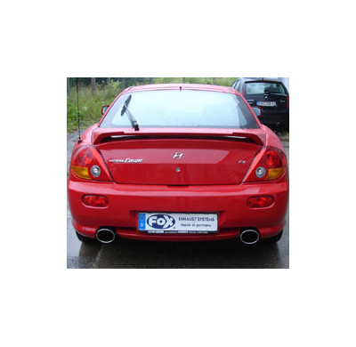 Escape FOX Hyundai Coupe GK - 2,7l V6 escape final duplex - 129x106 32 duplex