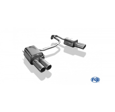 Escape FOX Hyundai Coupe GK reestyling escape final duplex - 2x90 12 duplex