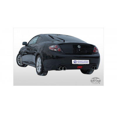 Escape FOX Hyundai Coupe GK reestyling escape final duplex - 2x90 12 duplex