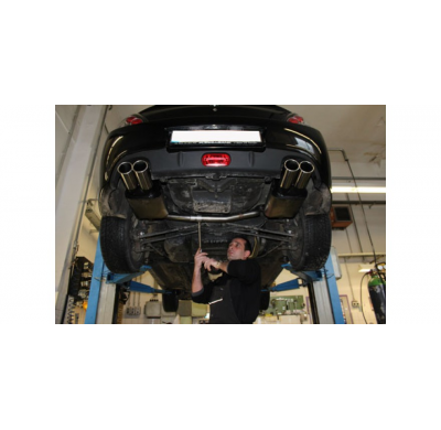 Escape FOX Hyundai Coupe GK reestyling escape final duplex - 2x90 12 duplex