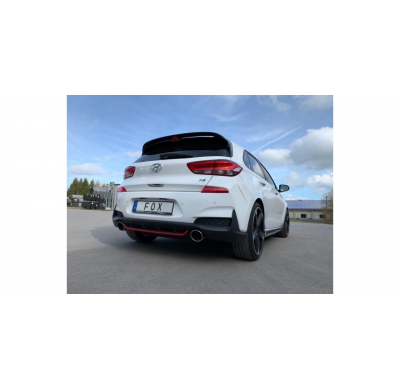 FOX Tubos de escape - 129x106 tipo 32 derecha / izquierda Hyundai i30N Performance + Fastback Año: 2,0l 202kW