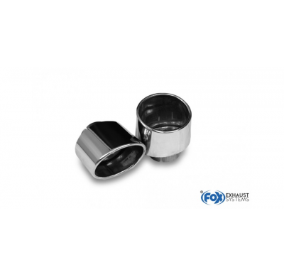 FOX Tubos de escape - 129x106 tipo 32 derecha / izquierda Hyundai i30N Performance + Fastback Año: 2,0l 202kW