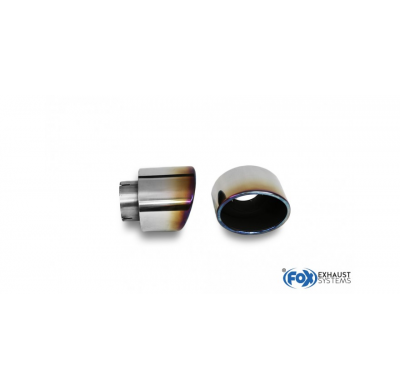 FOX Tubos de escape - 129x106 tipo 32 Hyundai i30N Performance + Fastback Año: 2,0l 202kW