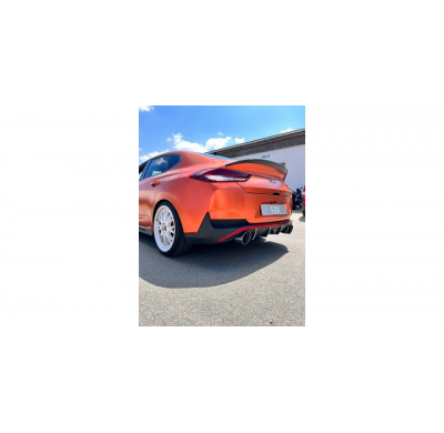 Tubo de escape Hyundai i30N Fastback Facelift para el silenciador original - 1x130 tipo 14 derecho/izquierdo