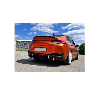 Tubo de escape Hyundai i30N Fastback Facelift para el silenciador original - 1x160 tipo 10 derecho/izquierdo