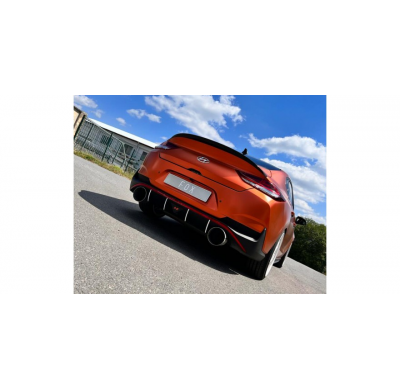 Tubo de escape Hyundai i30N Fastback Facelift para el silenciador original - 1x160 tipo 10 derecho/izquierdo