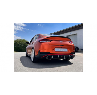 Tubo de escape Hyundai i30N Fastback Facelift para el silenciador original - 1x160 tipo 10 derecho/izquierdo