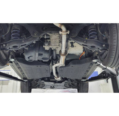 Hyundai Tucson NX4E - 4x2 y 4x4 (batería grande) silenciador delantero Fox exhaust