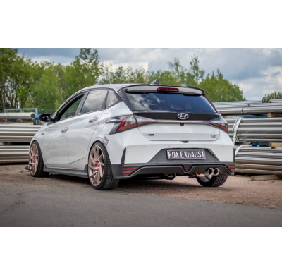 Hyundai i20 N - BC3 Silenciador final y delantero Fox exhaust