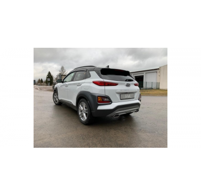 FOX Salida del Escape trasero derecha / izquierda - 145x65 tipo 59 Hyundai Kona 4WD Año:Desde 2019 1,6l 130kW