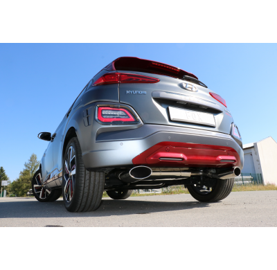 Hyundai Kona 2WD Ironman salida Escape trasero FOX derecha / izquierda - 160x90 tipo 38 derecha / izquierda