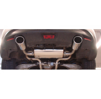 Escape FOX Infiniti FX 30d escape final cross salida duplex - 129x106 32 duplex