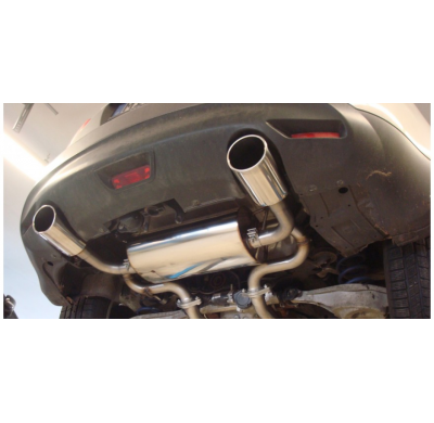 Escape FOX Infiniti FX 30d escape final cross salida duplex - 129x106 32 duplex