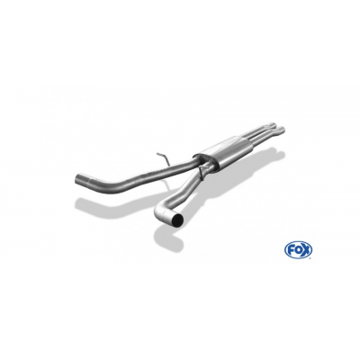 Escape FOX Jaguar S- R escape delantero Ø63,5mm