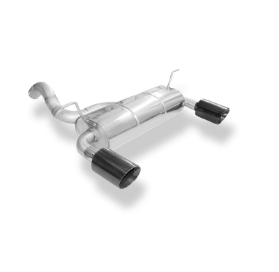 Jeep Wrangler IV - Silenciador trasero JL al otro lado de Salida derecha /izquierda - 1x100 tipo 25 derecha /izquierda negro neg
