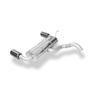 Jeep Wrangler IV - Silenciador trasero JL al otro lado de Salida derecha /izquierda - 1x100 tipo 25 derecha /izquierda negro neg
